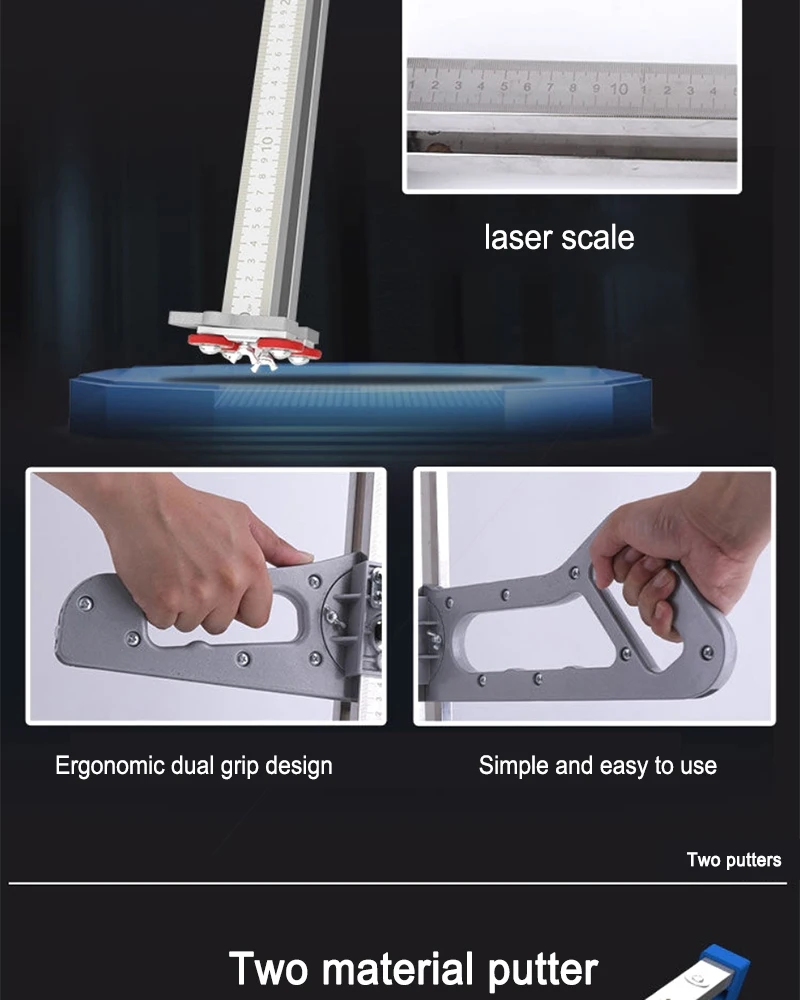 Gypsum board cutting artifact push knife The latest woodworking high-precision s