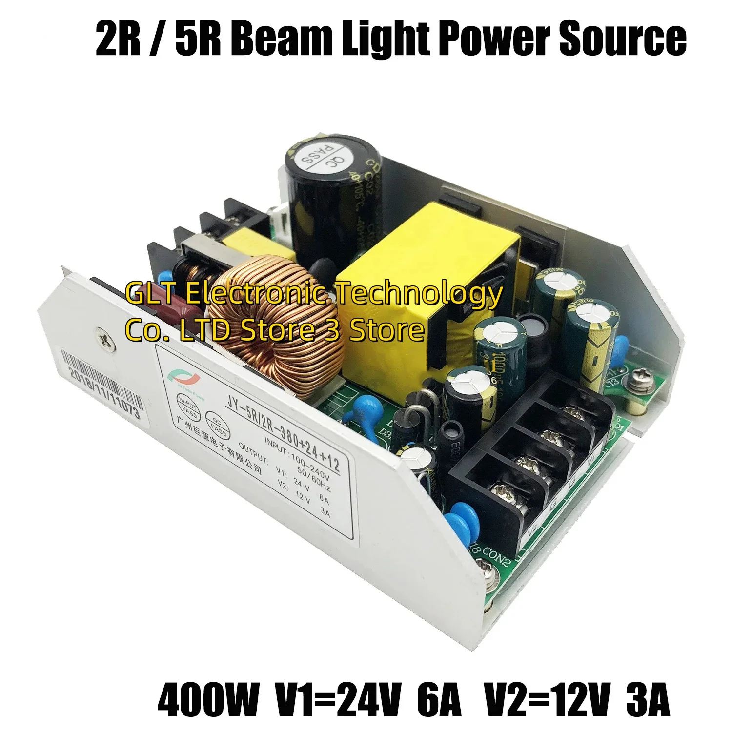 132w 2R Stage Beam Moving Light Power Board Supply PCF 380v24v12v 380v36v12v 380v28v12v Beam R2 Power Board