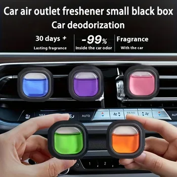 Profumatore per Bocchette dell'Aria Auto, Fragranza a Lunga Durata, Purificatore d'Aria, Potente Eliminatore di Odori, Olio Essenziale Senza Alcool, Accessori Auto