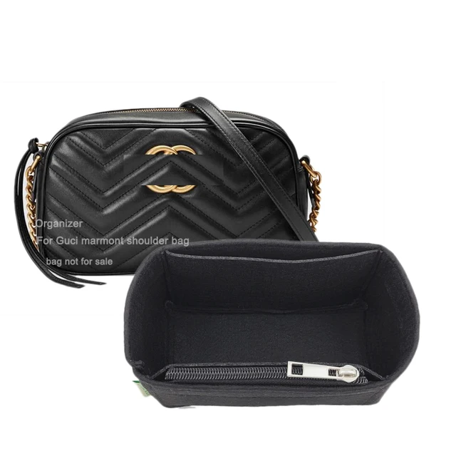 For Gg Marmont Shoulder Bag Small Mini Organizer With Zipper
