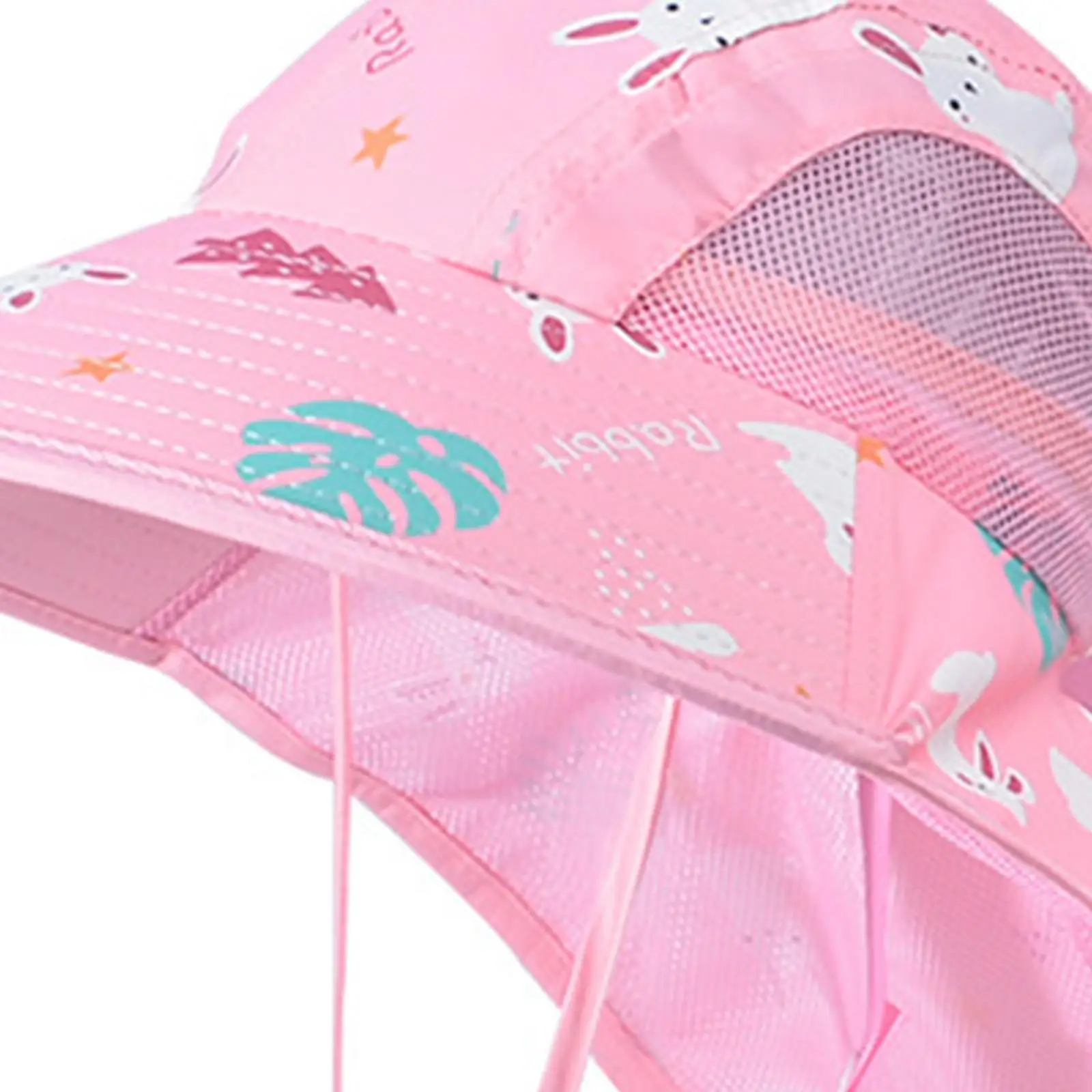 Kids Sun Hat Fisherman Cap Beach Hat with Neck Flap for Sightseeing Short Trips