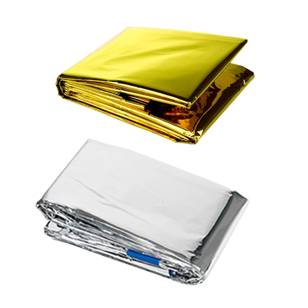 Outdoor Waterproof Emergency Blanket Sleeping Bag Foil Thermal Space First Aid