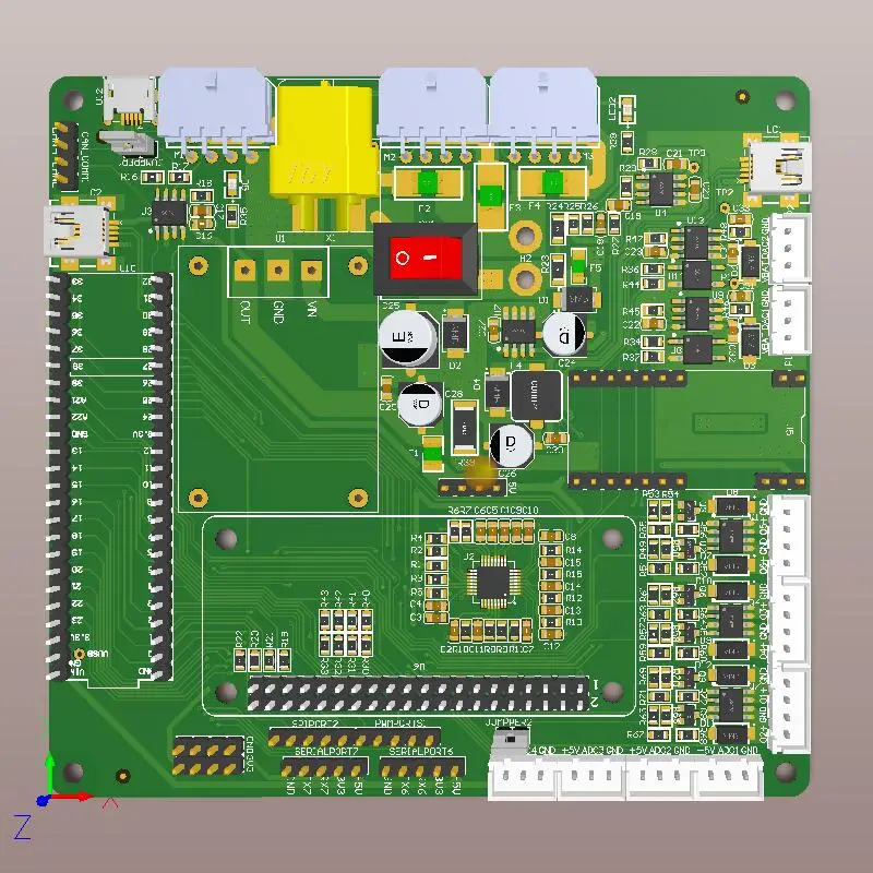Physical production of circuit boards and soldering of circuit boards
