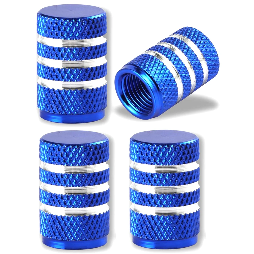 Aluminum Alloy Waterproof Tire Valve Stem Caps - Universal Fit