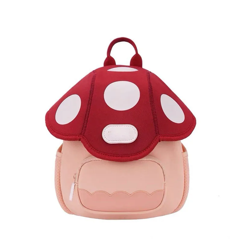 MILANCEL New Autumn Girls Backpack Kids Cute Mushroom Shaped Shoulders Bag Children Ice Cream Schoolbag 5