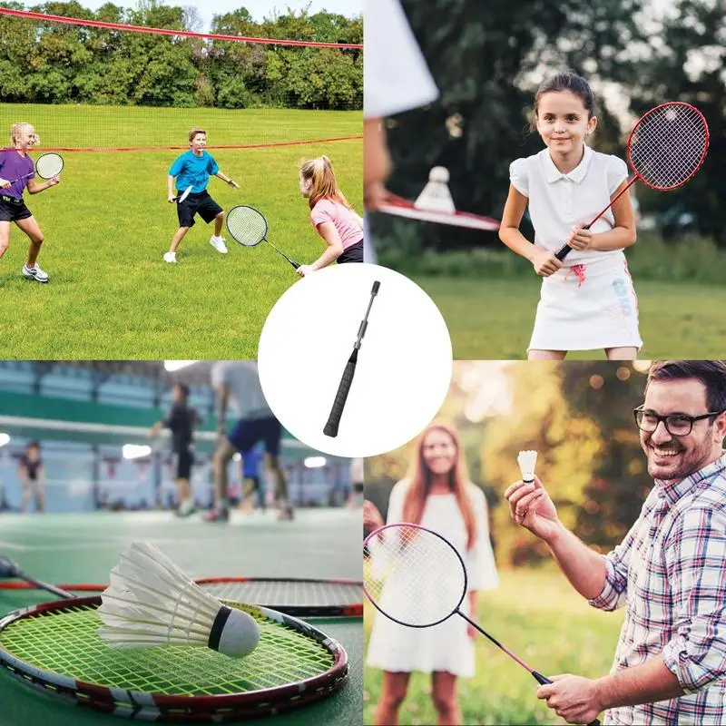 Badminton Solo Trainer Portable Badminton Training Stick Detachable Swing Training Aid Accessories Tool