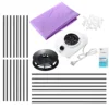 900W foldable electric clothes dryer, portable warm air dryer, fast heating laundry hanger, shoe dryer 5