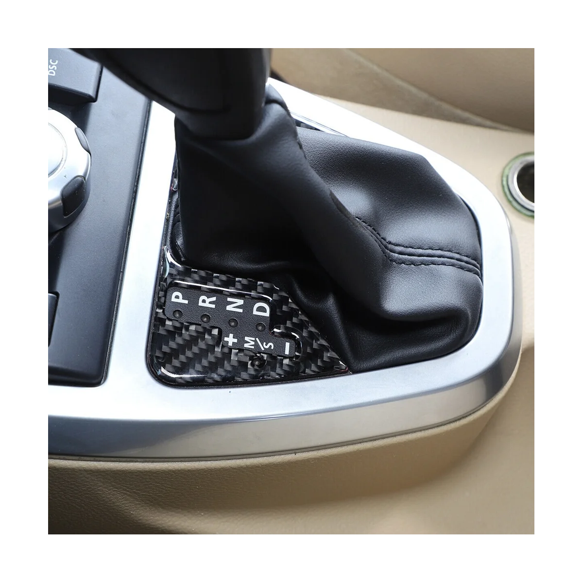 

Gear Position Indicator Decorative Trim Stickers Carbon Fiber for Land Rover Freelander 2 2007-2012 Accessories