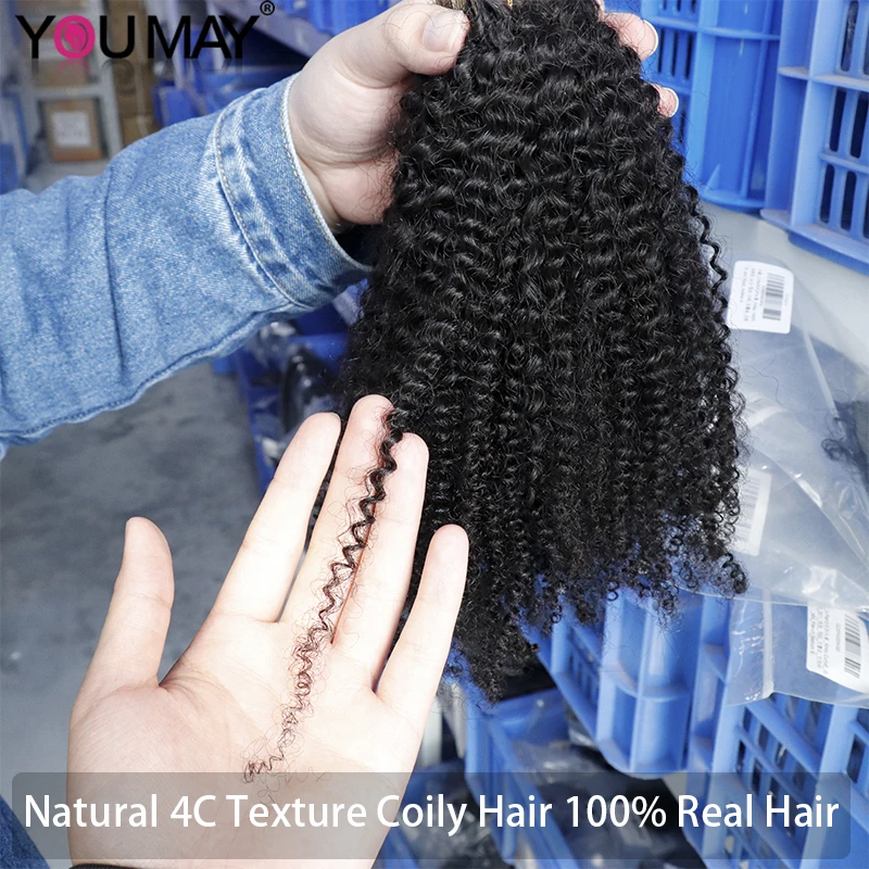 Afro Kinky Curly Tape In Human Hair Extensions For Black Women 4B4C Tape Ins Adhesive Invisible Brazilian Human Hair You May