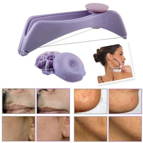 Facial Hair Remover Face Threading Make up Beauty Tools Slique Eyebrow,  Face and Body Hair Threading Remover Ladies