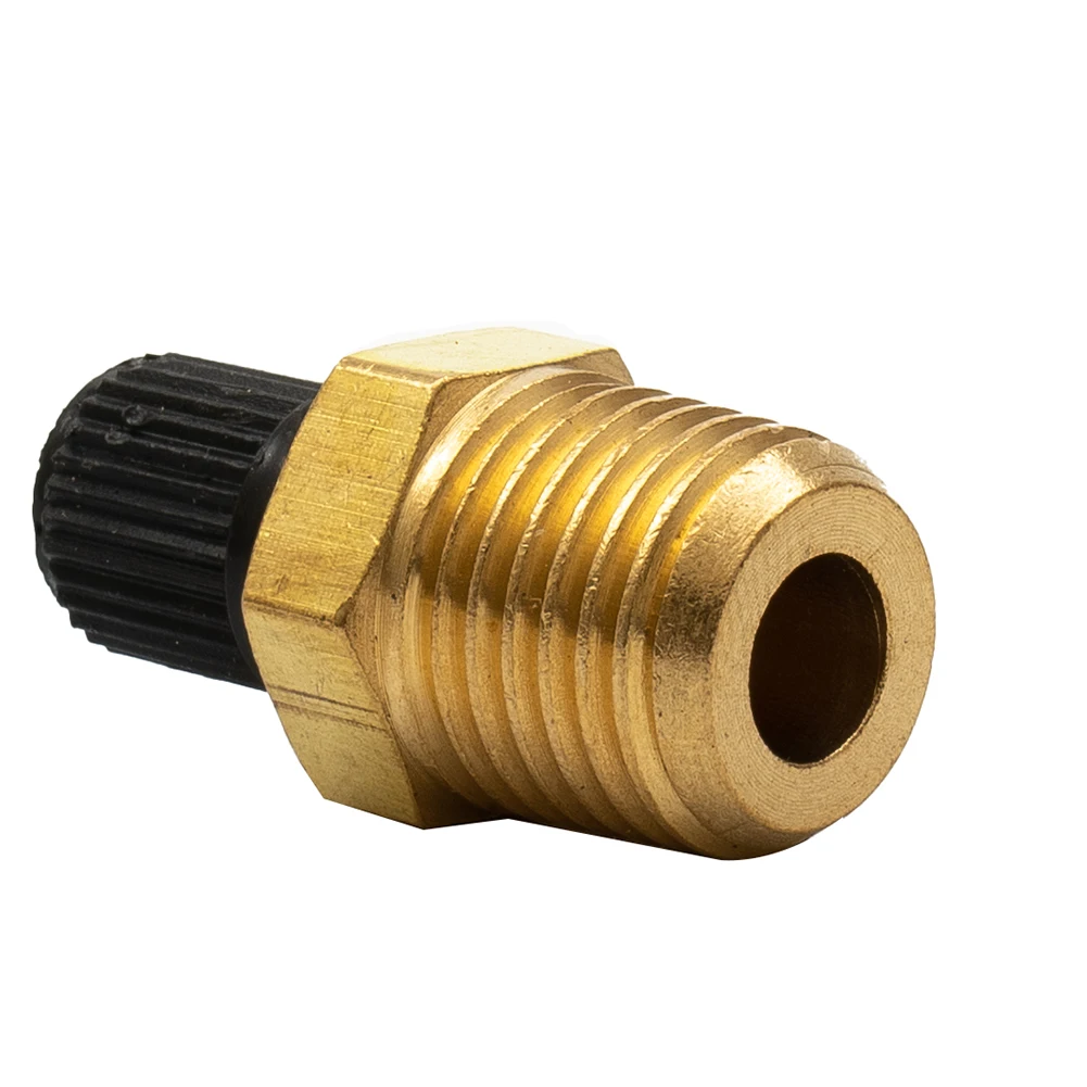1/4 Inch Air Compressor Tank Fill Valve NPT Solid Nickel Plated Brass Air Compressor Tank Fill Valve Tapones Car Accessories