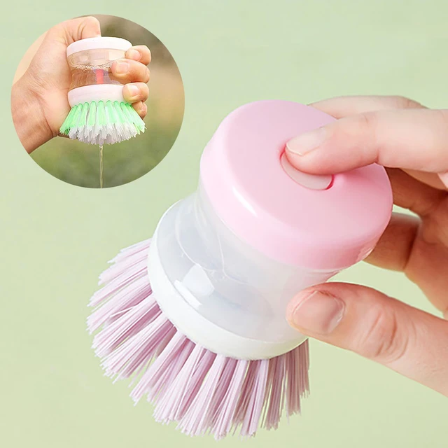 Kitchen Dishwashing Brush Dish Scrub Brush Dish Scrubber Bubble