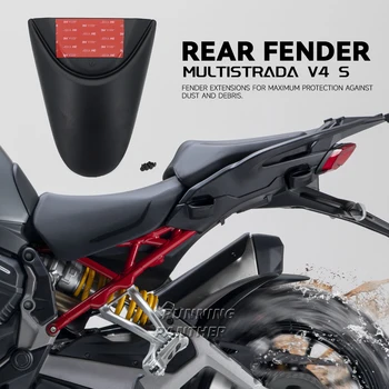 Moto allungare parafango anteriore posteriore e anteriore estensione parafango parafango paraspruzzi per Ducati Multistrada V4 S 2022