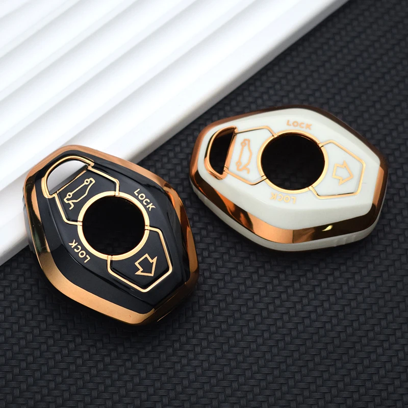 TPU Shell fob for BMW X5 E53 X3 F83 E46 E39 E38 E60 E63 E61 E64 Series 3 5 7 330i Z3 Z4 E85 E86 M5 325i car key case cover