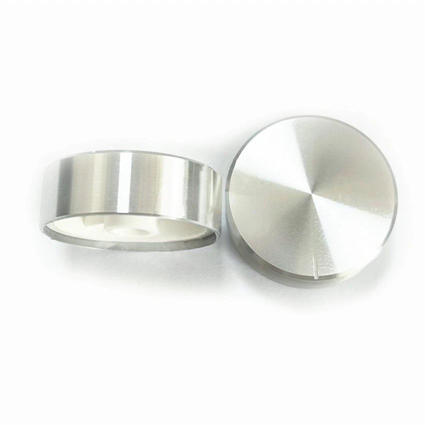 Potentiometer Knob Cap Aluminum Alloy Potentiometer Knob Cap for 6mm Shaft Hole