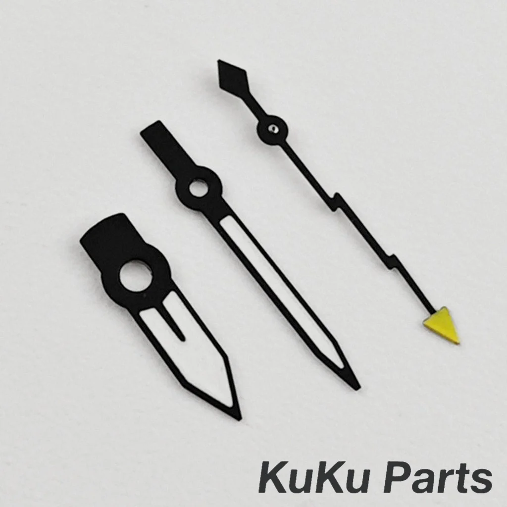 Green Super Luminous Lightning Second Hand for Watches - Precision Needle Pointer Parts
