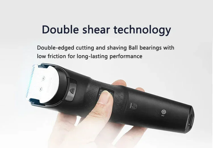 Description Picture 5 of itemPhilips New Hairclipper Series 5000 Electric Hair Cutter Head Washable Household Electric Hair Clipper HC3688 Type C Charge Port