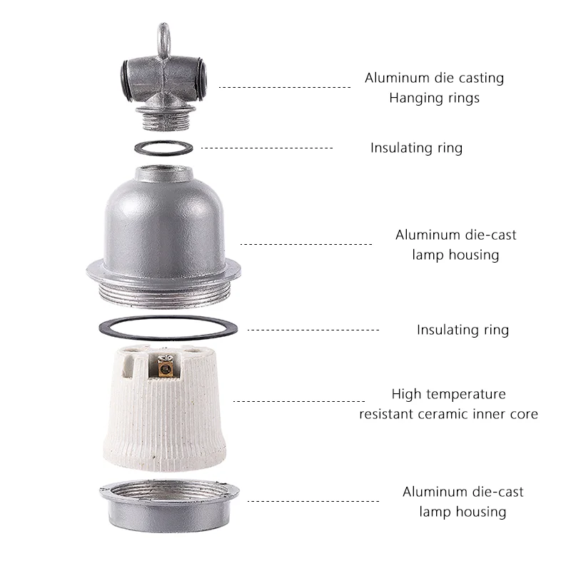 Waterproof Heating Bulb Bracket With Switch E27 Ceramic Socket for chick Piglets reptile Breeding Heat Lamp Holders Brooder