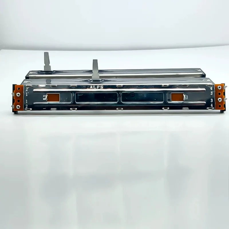 교체용 128mm 슬라이드 포텐셔미터 4핀 50K - ALPS DJ 믹서 CDJ800MK2 CDJ400 페이더 부품에 적합