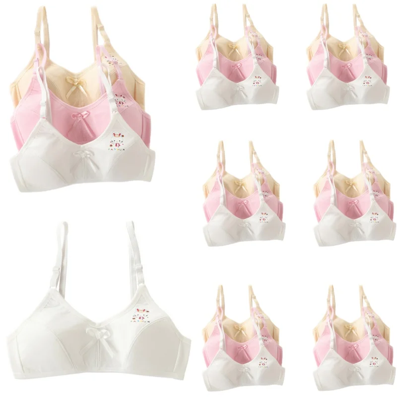8-16 Years Girls Training Bra Adolescente Girl's Sport Bras Teen Girl Underwear Push Up Girls' Underwear Development Period