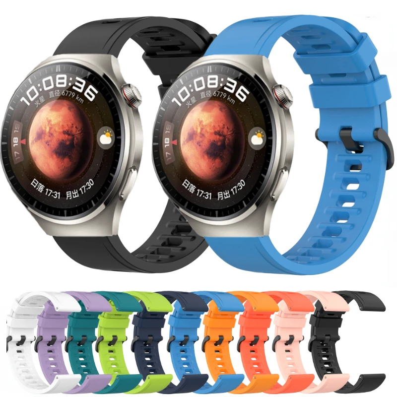 Cinturino In Silicone Da 22Mm Per Huawei Watch 3/3 Pro/4/4 Pro Smartwatch Bracciale Accessori Per Cinturino Per Huawei Watch Gt2/Gt2E/Gt2 Pro