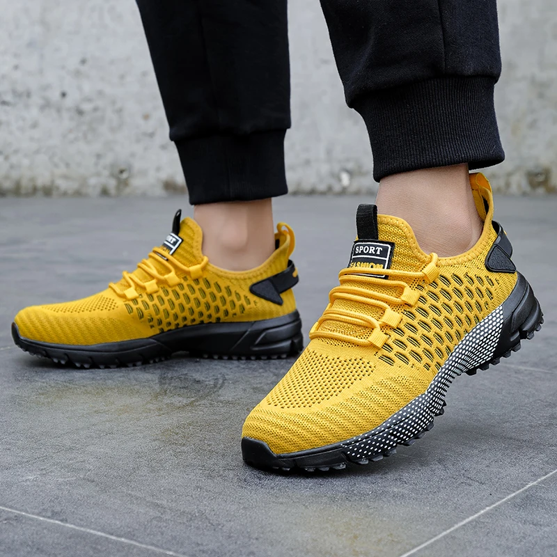 New High-quality Women's Mesh Shoes Summer Design Neutral Outdoor Walking Platform Breathable Fitness Training Shoes for Men