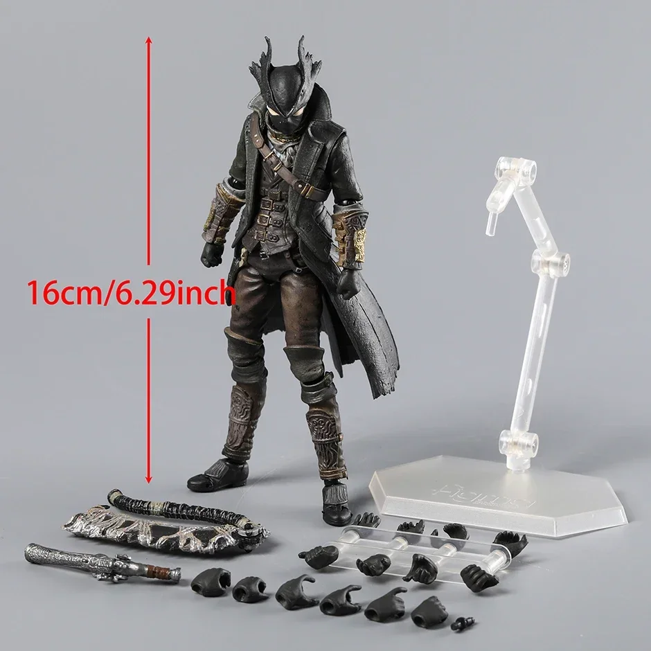 Bloodborne Hunter Figma 367-DX Action Figure Doll Handmade Model