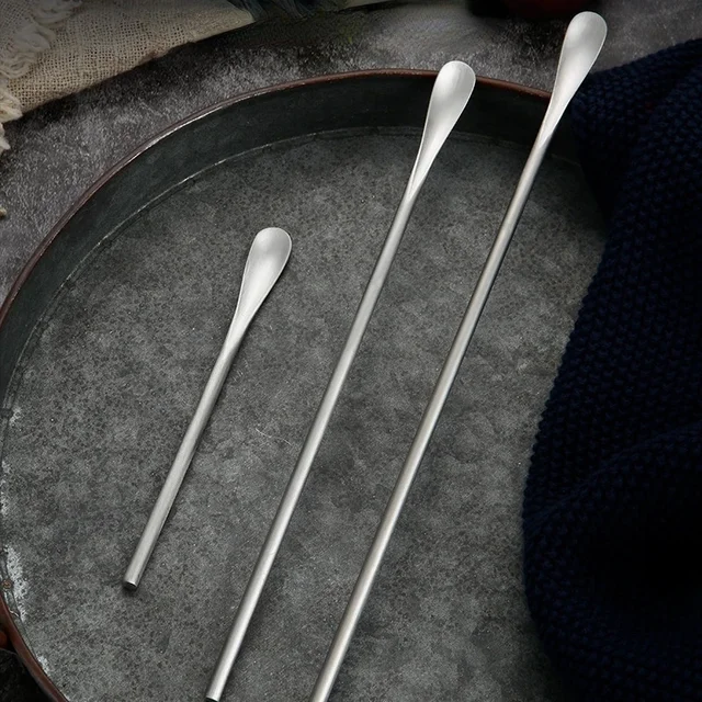 다용도 스테인리스 스틸 커피 교반 스푼