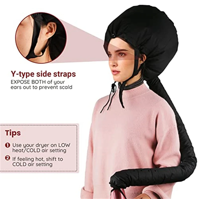 Hairdressing Heating Cap Portable Soft Larger Adjustable Deep Conditioning Hair Perm Dryer Nursing Supply Home Hairdressing Tool breastfeeding bra pregnancy clothes maternity sleep nursing bra deep v cotton feeding bra for allaitement pregnant women