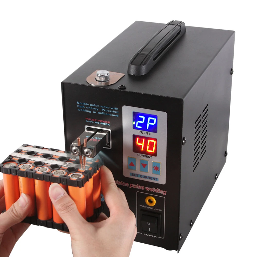 

737G Battery Spot Welder For 18650 Lithium Batteries 4.3KW High Power Automatic Spot Welding Machine Pulse Spot Welders 50A-800A