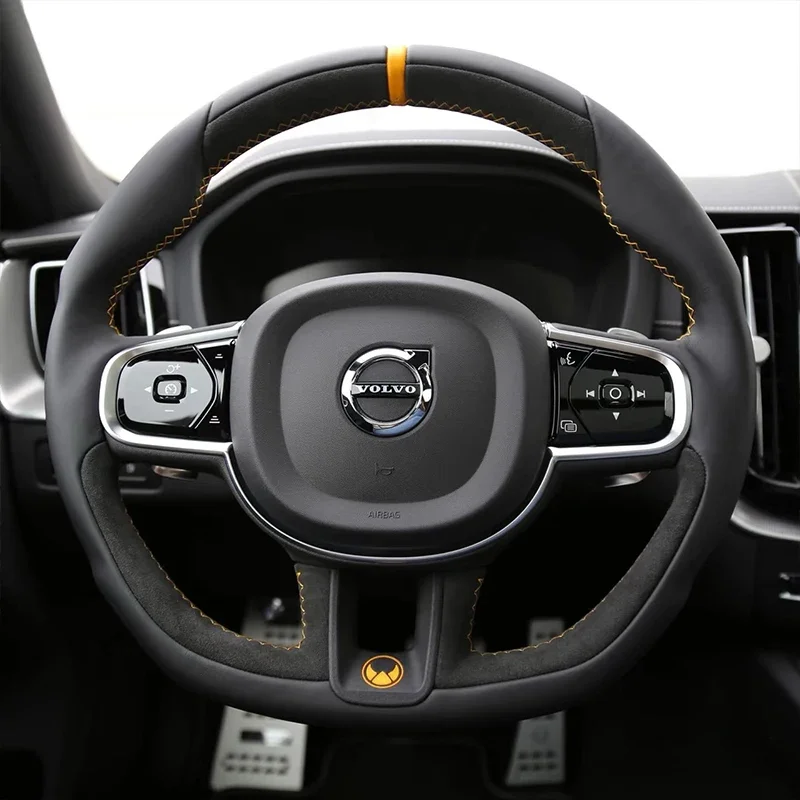 Auto Emblemen Voor Volvo V60 2018-2022 - 3D Logo Stickers Voor Grill, Motorkap En Kofferbak