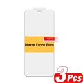 3PCS Matte Front