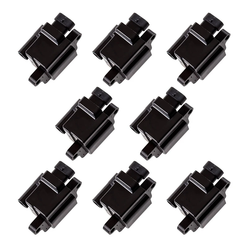 

8PCS Ignition Coil Fit For CHEVY GMC CADILLAC 5.3L 6.0L 8.1L 4.8L UF271 38590782