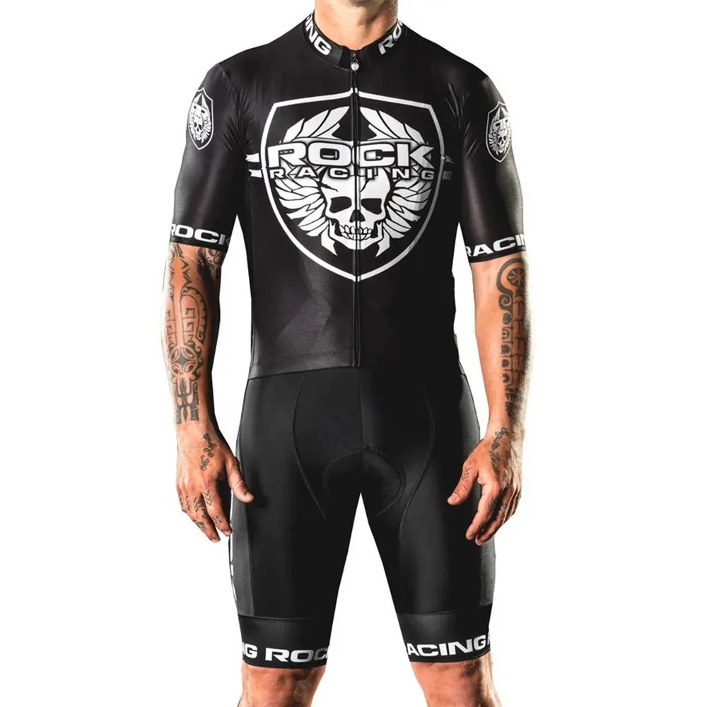 Summer Racing Cycling Jersey Men Mountain Bike Clothing Set MTB Bicycle Clothing Rock