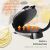 Household 1500W Electric Roti Maker Uniform Heating Non-Stick Adjustable Firepower Tortilla Quesadilla Baking Crepe Pan Maker 3