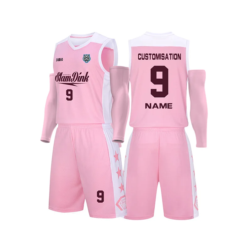 Basketball Training Clothes Men Women Adult Kids Customizable Quick-drying Breathable Jersey Uniform Shirts Tracksuit