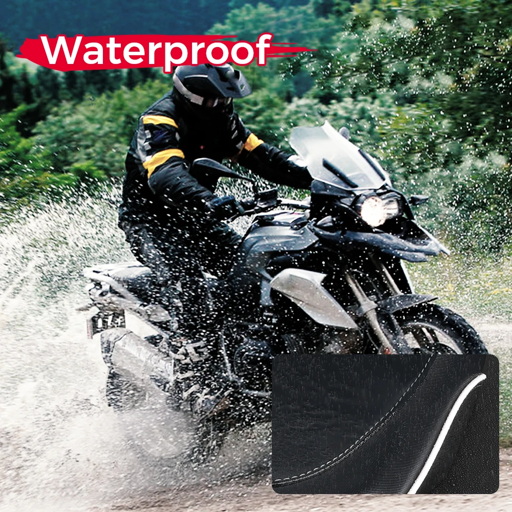 For BMW R1200GS R1250GS Adventure Motorcycle Seat Cushions Motorcyclist Front Rear Seat Pillion Cushion Camelback Model KEMiMOTO