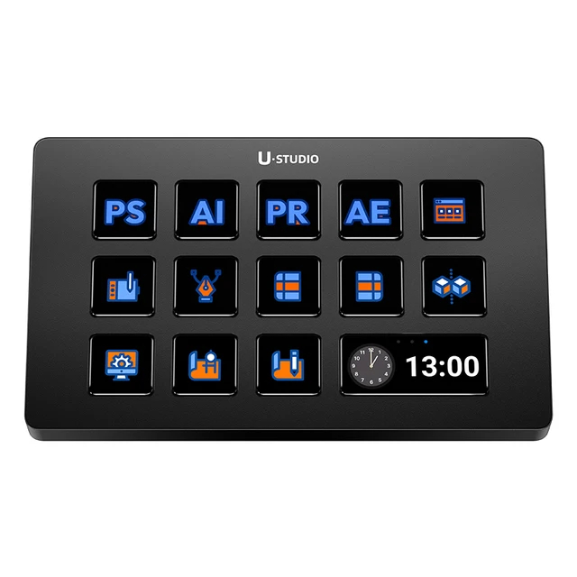 【新品未開封】Ulanzi D200H ストリームデック 7in-1 Ulanzi D200H D200 7 in 1 Stream Deck Controler Keyboard with 14