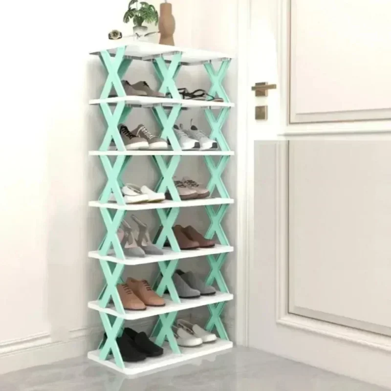 Shoe Rack Detachable Shoe Racks Storage Organizer Saves Family Household Multi Layer Simple Shoes Shelf Color Cabinet
