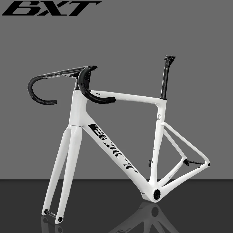 BXT Super light 950g Carbon Road Bike Frame, Disc Brake Bicycle
