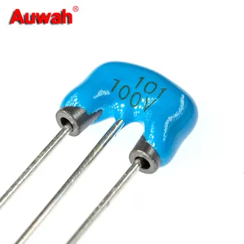 10 pz/lotto 100V 100pF 6A condensatore filtrante a tre terminali filtro statico EMI DIP nuovo originale