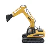 HUINA RC Remote Control Excavator 1/14 15CH Car Truck 1350 RTR 2.4GHz Battery Outdoor Toys Boys Gift TH18042 5