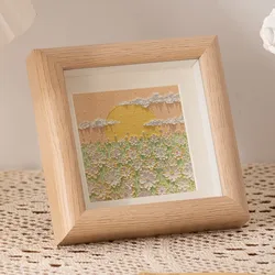 Children's Art Display Frame - Mini Retro Photo Frame - 15x15cm 6inch (S2)