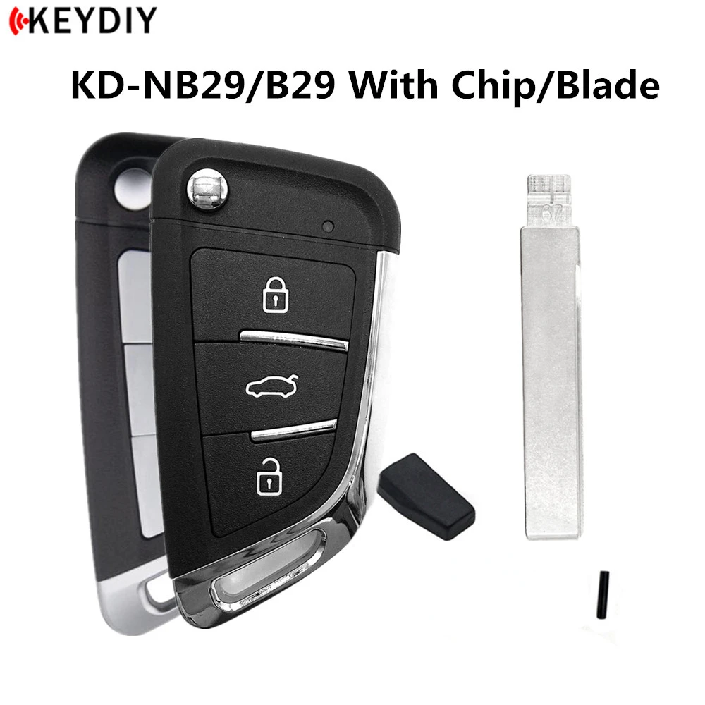 Car Key Remote Control 1/5/15pcs KEYDIY KD MINI B29/NB29 With 4D Super Chip 18# 67# Blade For BMW KD900/KD-X2/MAX Key Programmer