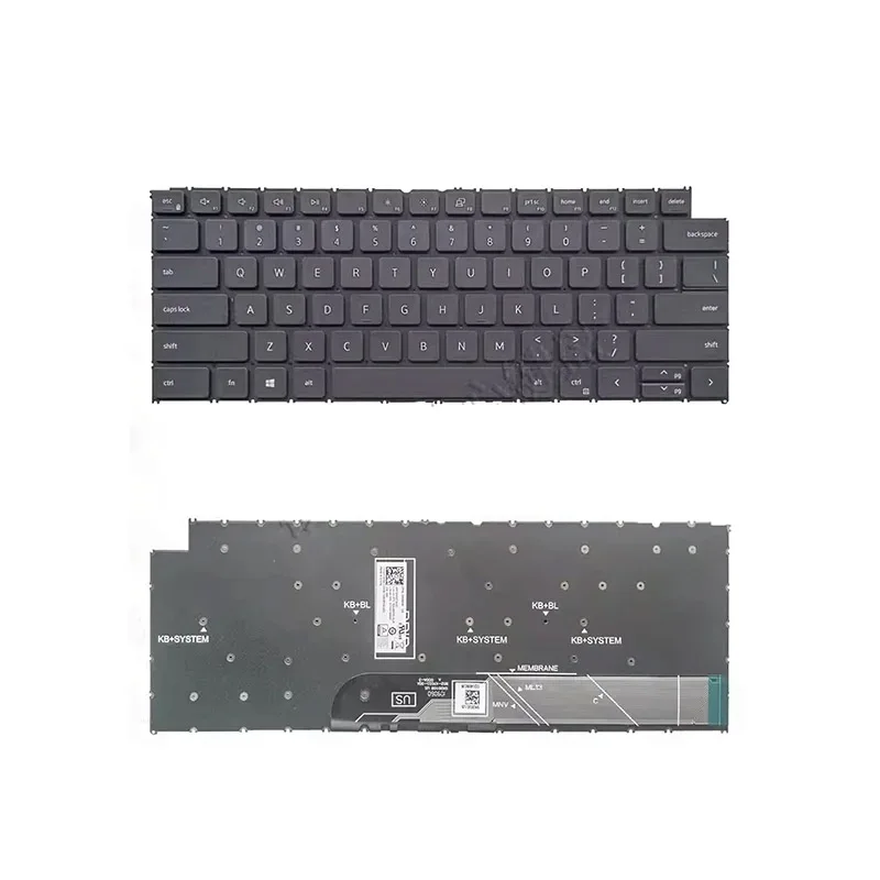 Dell Inspiron用usキーボード,2 in 1, 14, 7420, 7430, 7415, 7425, 14