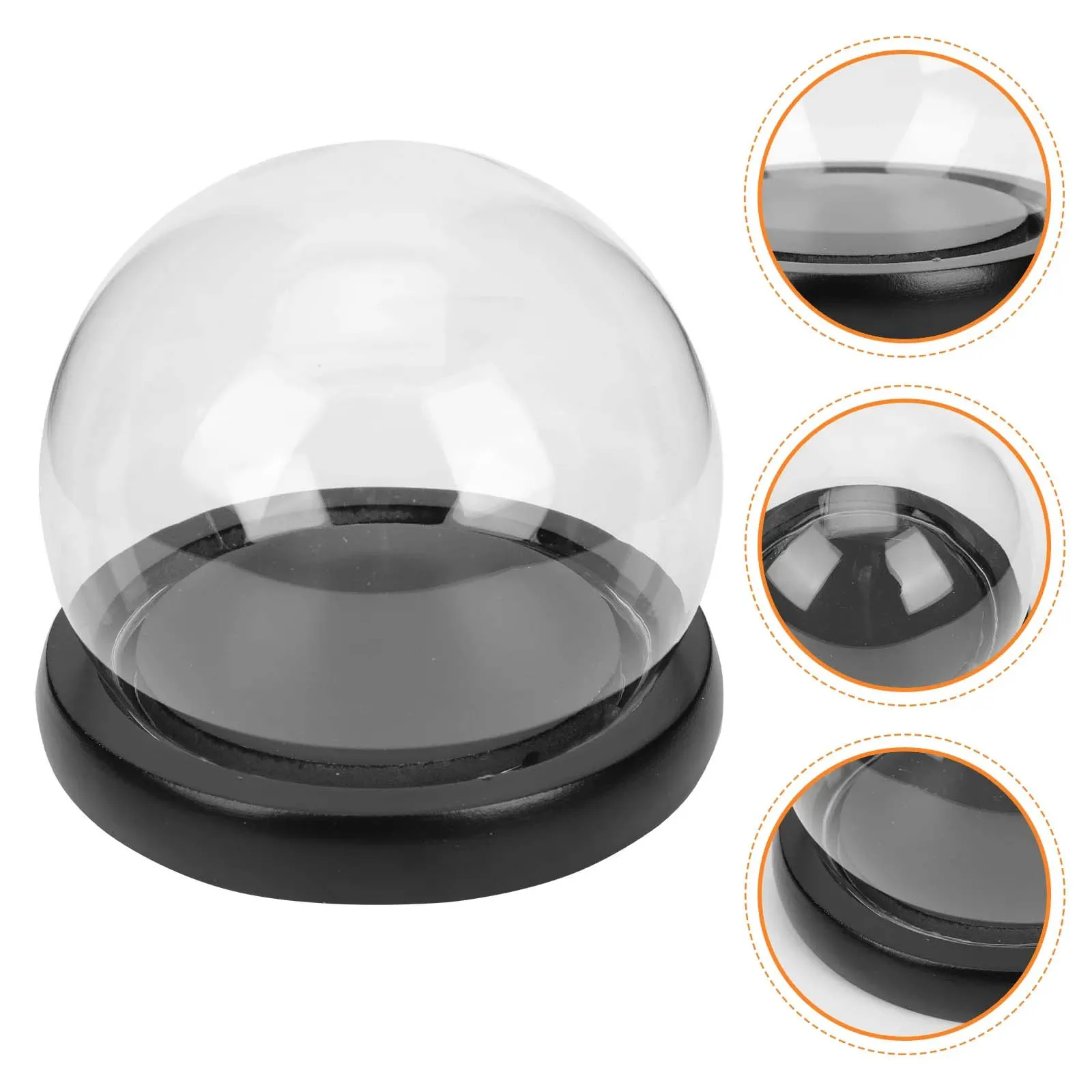 Glass Cloche Dome Valentines Day Gifts Her Centerpieces Home Glass Dome glass display dome