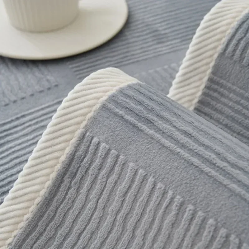 Luxury Soft Sofa Cover for Living Room Non-Slip Solid Thick Sofa Cushion Mat Simple Style Plush Sofa Towel Home Couch Decor 6
