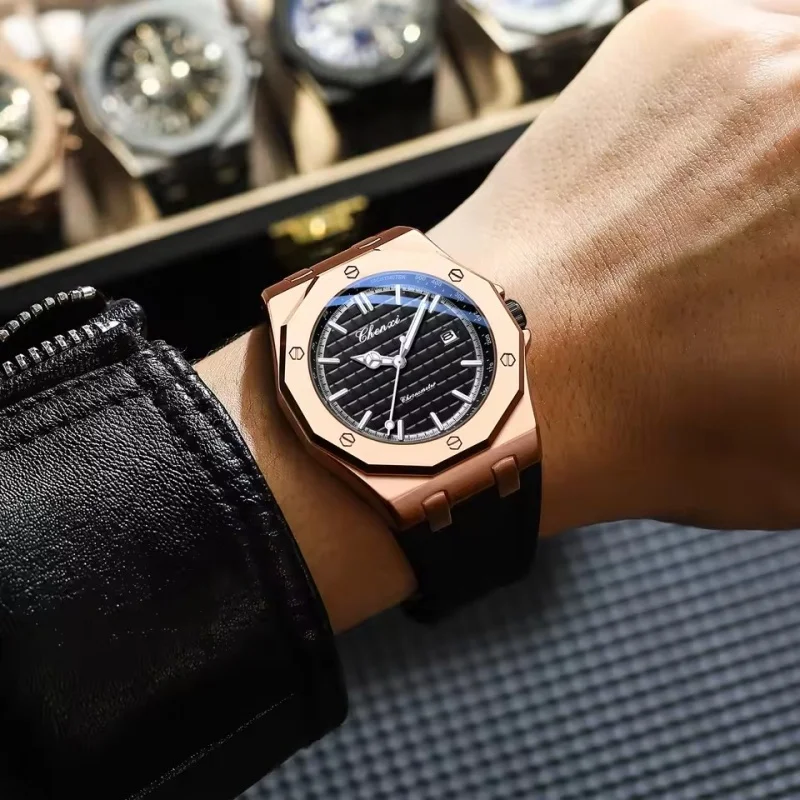 時計 chankei CHENXI 8268 Fashion Premium Men's Quartz Watch Night Light
