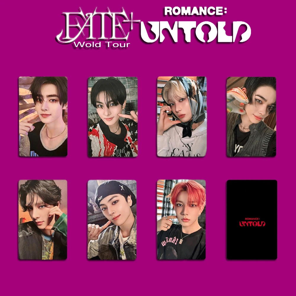 Kpop Boys Idol World Tour Album Lomo Card Photocards XO Only If You Say Yes Fans Collection Merch kpop photo cards photo cards