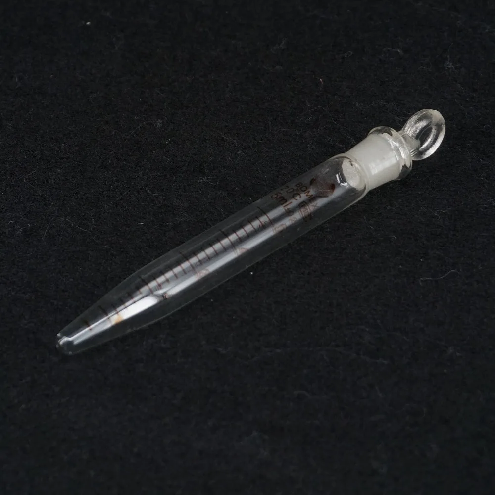 

5-100ml Lab Glass Conical Bottom Centrifuge Tube Scaled With Stopper Glassware